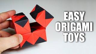 TOP 5 EASY ORIGAMI TOYS | NewMan DIY