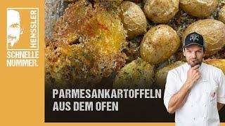 Schnelles Parmesankartoffeln aus dem Ofen Rezept von Steffen Henssler | Günstige Rezepte