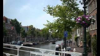 LEIDEN een mooie Monumentale grachten & bruggen stad.wmv