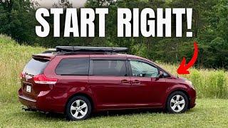 Beginner's Guide to Minivan Camping