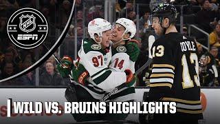 Minnesota Wild vs. Boston Bruins | Full Game Highlights