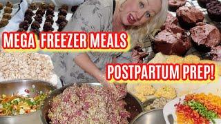 FREEZER MEALS FOR NEW MOMS with Jamerrill  THE MOVIE, LOL!! HEALTHY POSTPARTUM PREP!