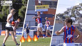 ELIJAH TSATAS HAS 36 TOUCHES as Oakleigh Chargers beat Northern Knights - NAB League 2022