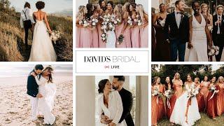 David's Bridal Live Stream: Real Wedding Video Moments