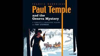 Paul Temple Radio Series: Paul Temple And The Geneva Mystery | RADIO DRAMA