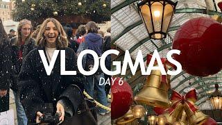 VLOGMAS Day 6 | Fortnum & Mason, Covent Garden and Christmas Market