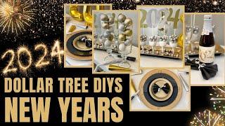 New Year’s Eve Party DIY ideas | Dollar Tree DIY New Years 2024 | DIY New Year Decorations