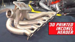 Turbo Manifold 3D Printed from Inconel Powder