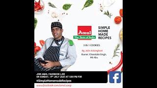 Chef Jatin Ailsinghani, Episode 722: #SimpleHomemadeRecipes Facebook Live