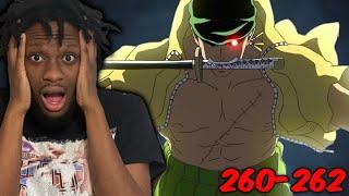 ZORO VS CAPTAIN T-BONE!!| ONE PIECE EP 260-262 REACTION
