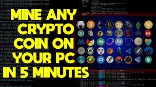 Mine any Cryptocurrency BTC ETH MATIC SHIBA DOGE from PC/Laptop in Just 5 Minutes @ Zero Cost.