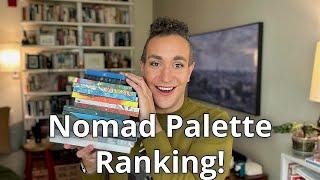 Ranking all of my Nomad Cosmetics Palettes!