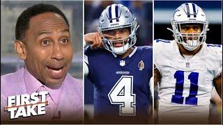FIRST TAKE | "Cowboys wants Dak out" - Stephen A. says Micah’s contract is Cowboys biggest priority