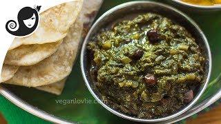 Stewed Taro Leaves - Mauritian Recipe - Brede Songe Touffé | Vegan/Vegetarian Recipe