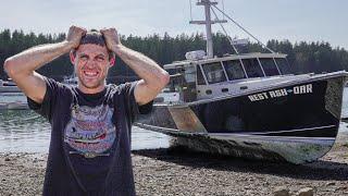 I Ran The Boat Aground!!! (on purpose)