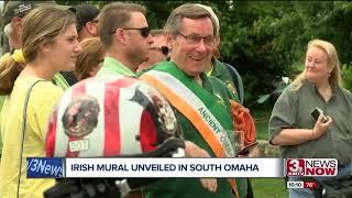 South Omaha Irish Mural Unveiling