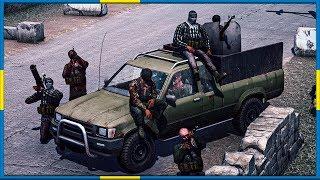 REBEL CONVOY AMBUSH! Russian Troop Transports Ambushed