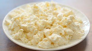 How to make cottage cheese at home!