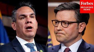 'Unconscionable': Aguilar Hammers Speaker Johnson For Raising Issue Of Conditions For CA Fire Relief