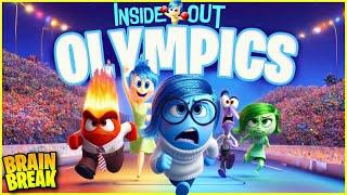  Inside Out Olympics  Brain Break for Kids  Just Dance  Danny GoNoodle  Inside Out 2