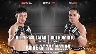 BILLY PASULATAN VS ADI RUMINTO | FULL FIGHT ONE PRIDE MMA 79 KING SIZE NEW #4 BALI