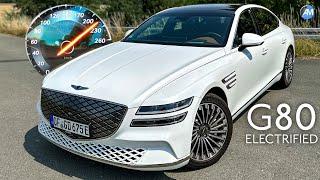 GENESIS G80 electrified (370hp) | 0-100 & 100-200 km/h acceleration | by Automann in 4K