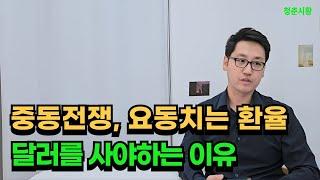 이스라엘이 이란타격하면 환율 더 급등할까?? 당신이 달러를 사야하는 이유