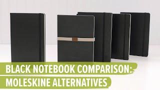 MOLESKINE Alternatives  Which Black Notebook is BETTER?