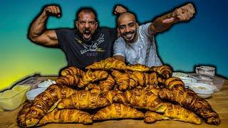 تحدي ١٥،٠٠٠ سعرة كرواسون بالنكهات  Croissant Challenge 15,000 Calories