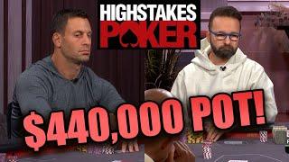 MASSIVE $440,000 Pot vs Garrett Adelstein - HIGH STAKES POKER TAKES with Daniel Negreanu 07