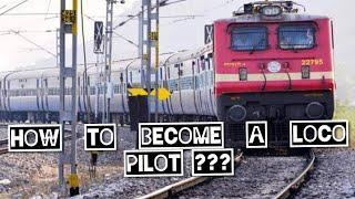 Steps to become a loco pilot(Train driver)in india|Full details explained in tamil.