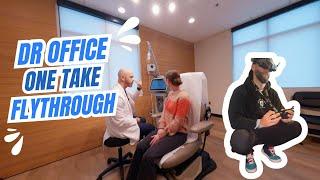 Flying my Drone through a Dermatologist office for a famous Dermatologist