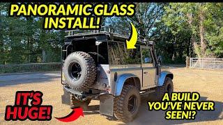 HOW TO FIT PANORAMIC GLASS CONVERSION - LAND ROVER DEFENDER 90