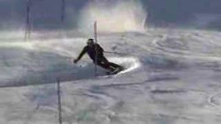 Ted Ligety slalom training New Zealand 07