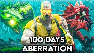 I Survived 100 Days of Aberration HARDCORE | ARK Ascended