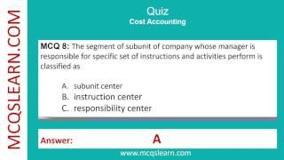 Budgeting Quiz Questions Answers PDF | Budgeting Notes Class 12-11 Ch 6 Quiz App | Accounting e-Book