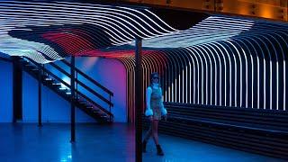 Flow Studios Programmable lighting installation