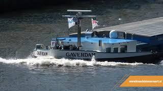 Binnenvaartschip Gaverdam op het Amsterdam Rijnkanaal | Binnenvaart