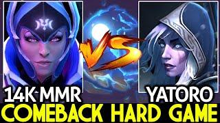 YATORO [Drow Ranger] Comeback Hard Game VS 14K MMR Carry Dota 2