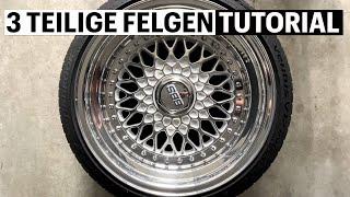 BBS Felgen zerlegen und zusammenbauen | Tutorial | Anleitung