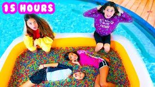 LAST to leave ORBEEZ POOL wins $10,000 - Mimi Locks challenge