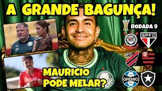 MAURICIO PODE MELAR? | DUDU, MATTOS, ABEL, BARROS, LEILA, CRUZEIRO... PALMEIRAS SEM COMANDO? RODADA9