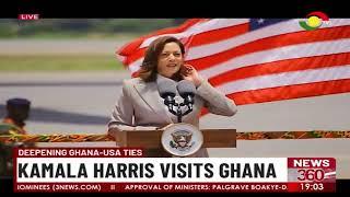 #News360: I’m so excited to be in Ghana – US Vice President Kamala Harris