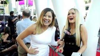 American Music Awards 2015: iJustine Talks Making New Music With Her Dog!