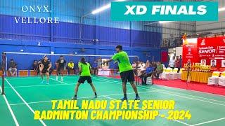XD FINAL - LOKESH/PRAVANTHIKA vs VIMALRAJ/PRANAVI || TN Badminton State Championship 2024, Vellore