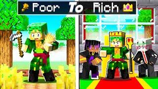 Minecraft, but From POOR to KING 