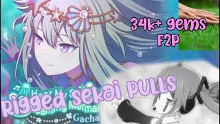 My rigged/unlucky Nene pulls / project Sekai gacha | Mermaid Admiration