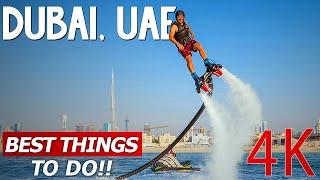 Dubai TRAVEL GUIDE: TOP 25 Things to do in Dubai 4K Experience