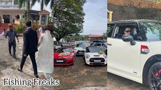 Sebin Cyriac Wedding day | Fishing Freaks | Cars | Mini Cooper | Audi | Lexus | Thar