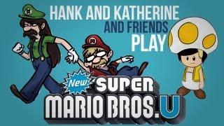 Let's Play NEW Super Mario Bros U #5 - Fire Snakes